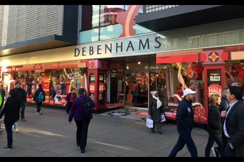 Debenhams, Oxford Street